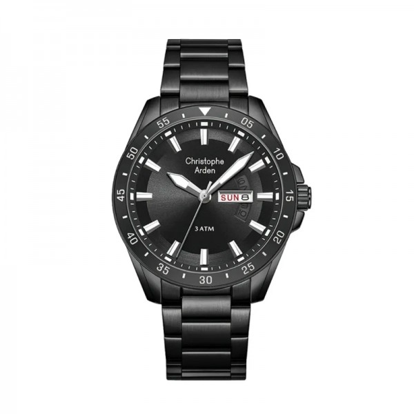 Christophe Arden CA 3009 Full Black Steel Man MEFIPBA